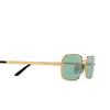 Lunettes de soleil Gucci GG1457S 005 gold - Vignette du produit 3/4