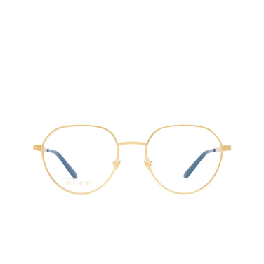Gucci GG1458O Eyeglasses 001 gold - front view