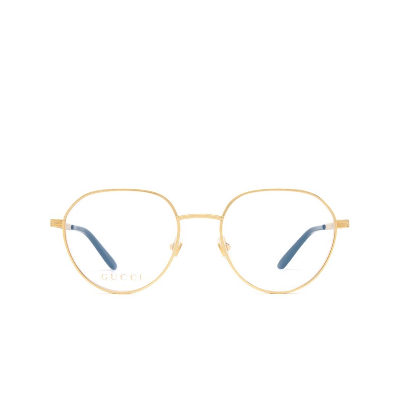 Gucci GG1458O Eyeglasses 001 gold - 1/4
