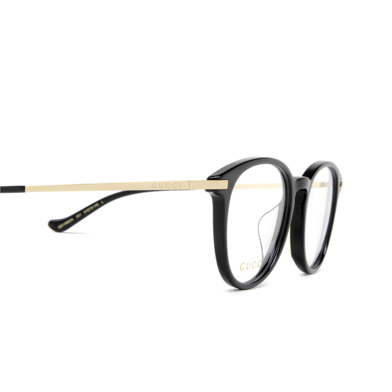 Gucci GG1466OA Eyeglasses 001 black - 3/5