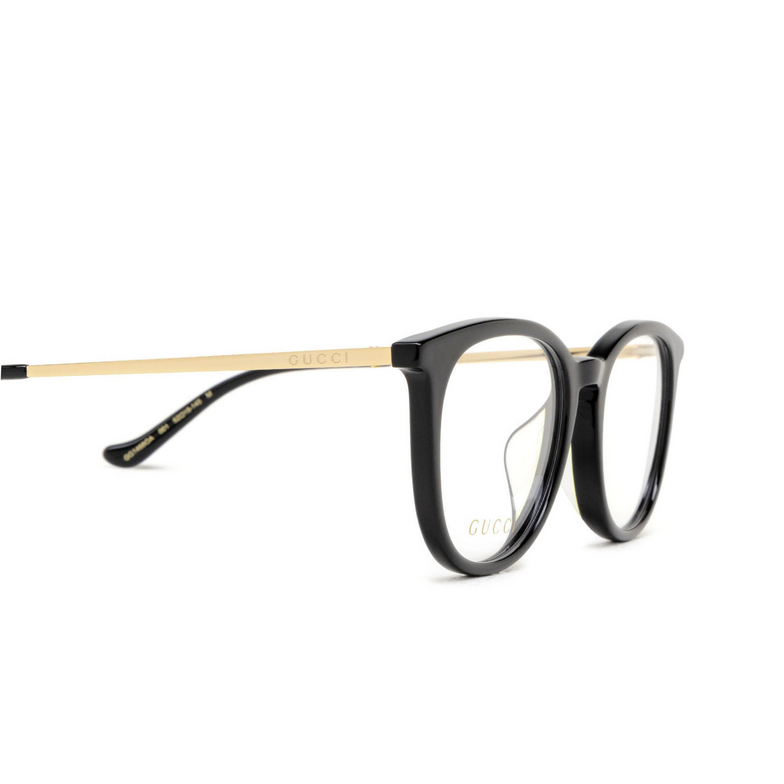 Gucci GG1468OA Eyeglasses 001 black - 3/4