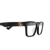 Gucci GG1476OK Korrektionsbrillen 003 black - Produkt-Miniaturansicht 3/4