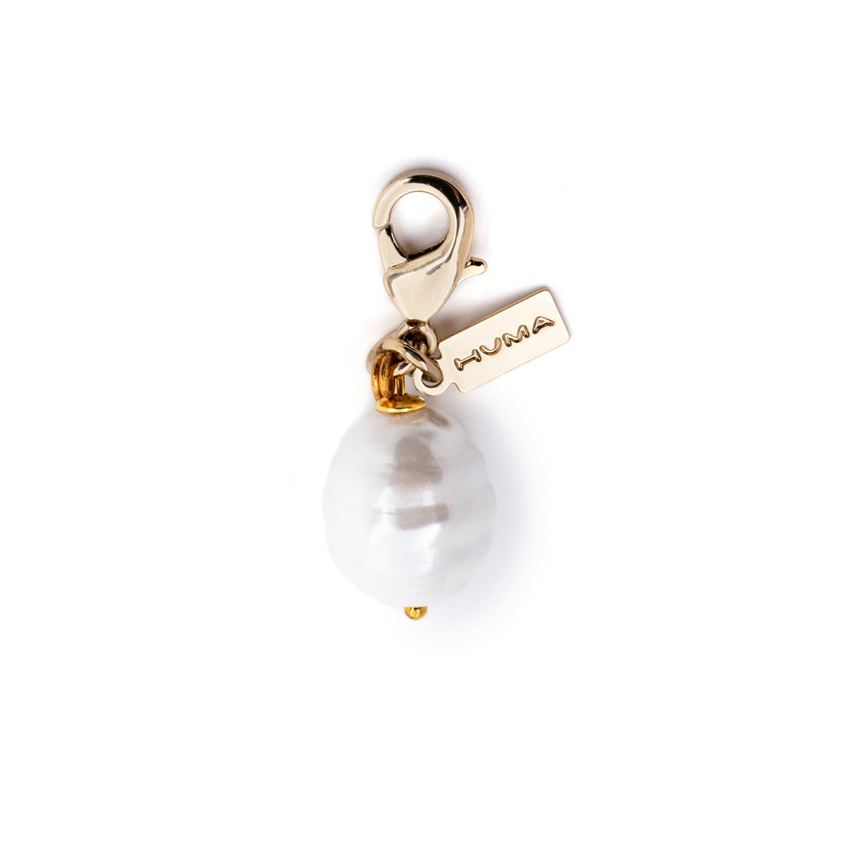 Huma EARRING RIVER PEARL E21 Gold E21 Gold - front view