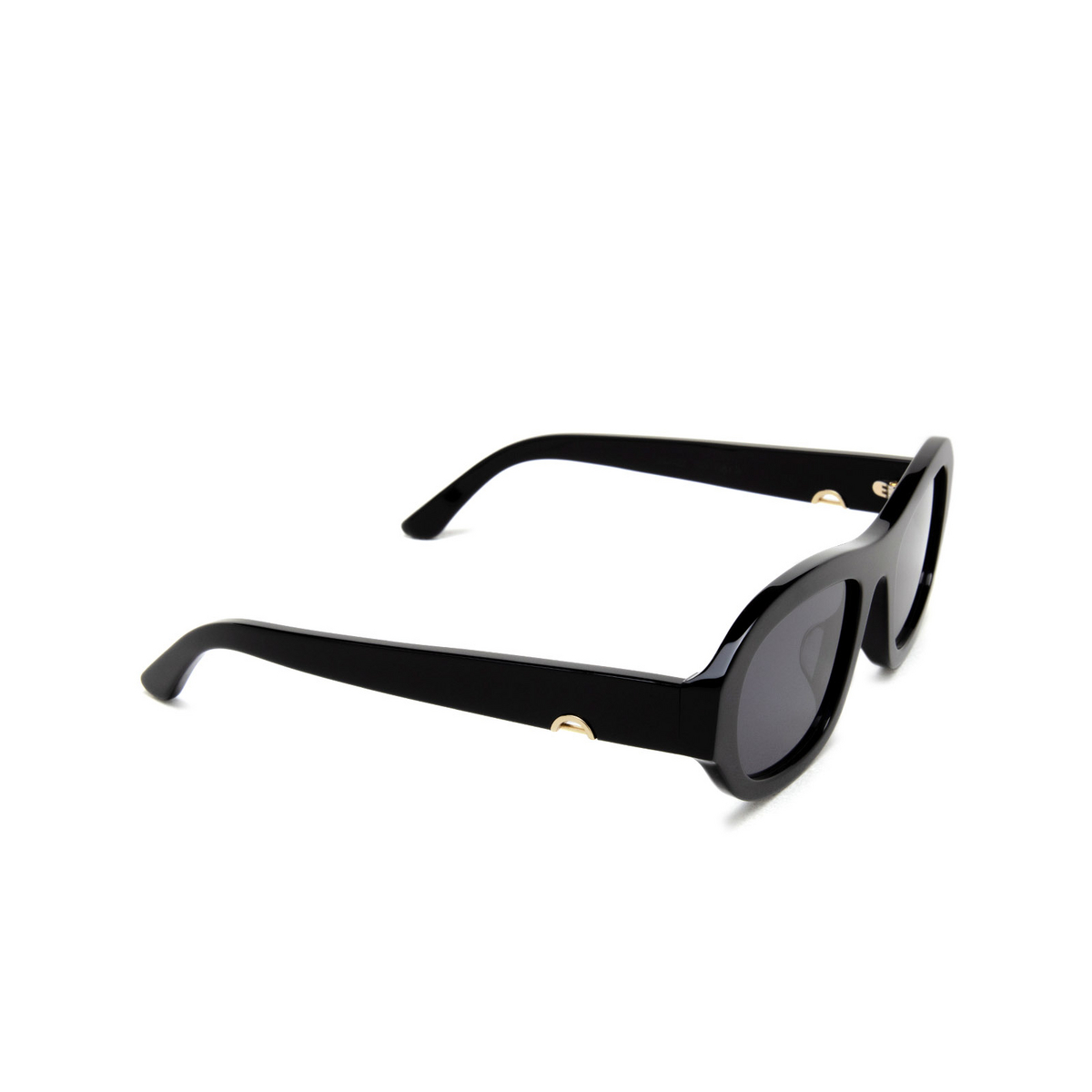 Huma LEE Sunglasses 06 Black - three-quarters view