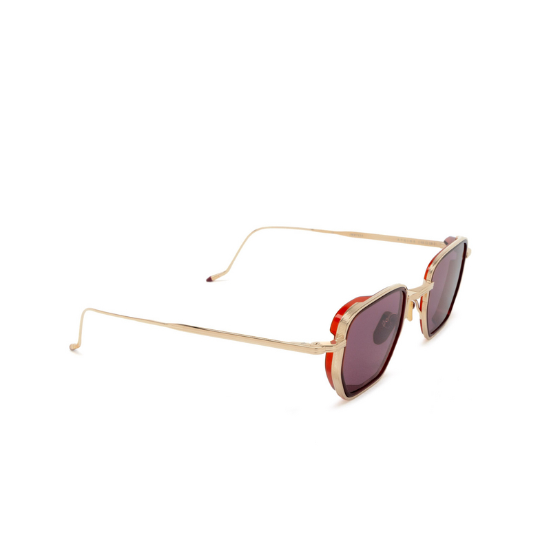 Jacques Marie Mage ATKINS Sunglasses BURGUNDY - 2/4