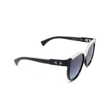 Jacques Marie Mage CLEVELAND Sunglasses NAVY - three-quarters view