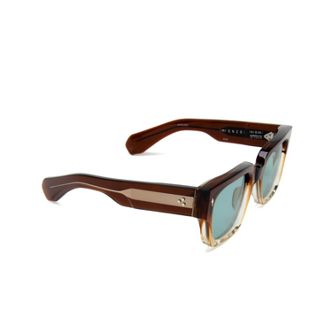 Jacques Marie Mage ENZO Sunglasses HICKORY FADE - three-quarters view