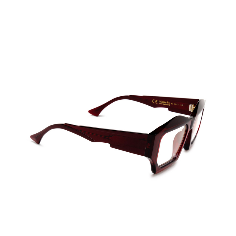 Kuboraum F4 Eyeglasses BO burgundy - 2/4