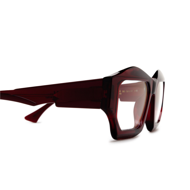 Kuboraum F4 Eyeglasses BO burgundy - 3/4