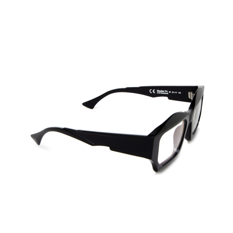 Gafas graduadas Kuboraum F4 BS black shine - 2/4