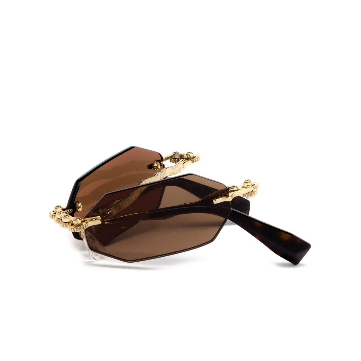 Kuboraum H46 Sunglasses GD Gold - product thumbnail 4/5