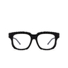 Kuboraum K25 Eyeglasses BM OS black matt & handcraft finishing - product thumbnail 1/4