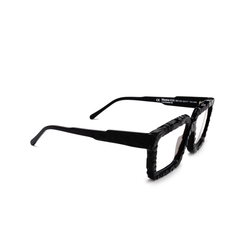Kuboraum K26 Eyeglasses BM HW black matt - 2/4