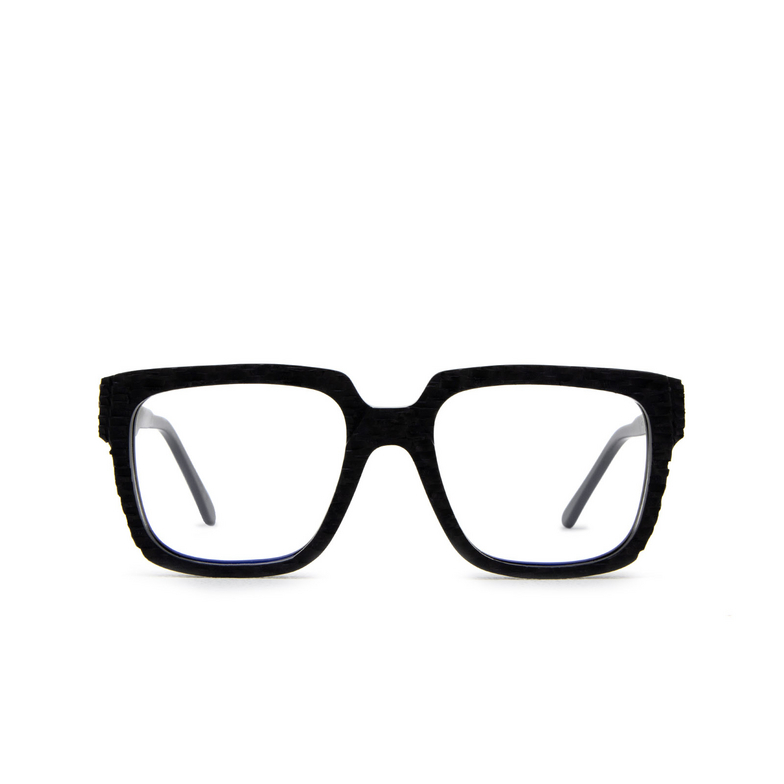 Kuboraum K3 Eyeglasses BM ER black matt handcraft finishing - 1/4
