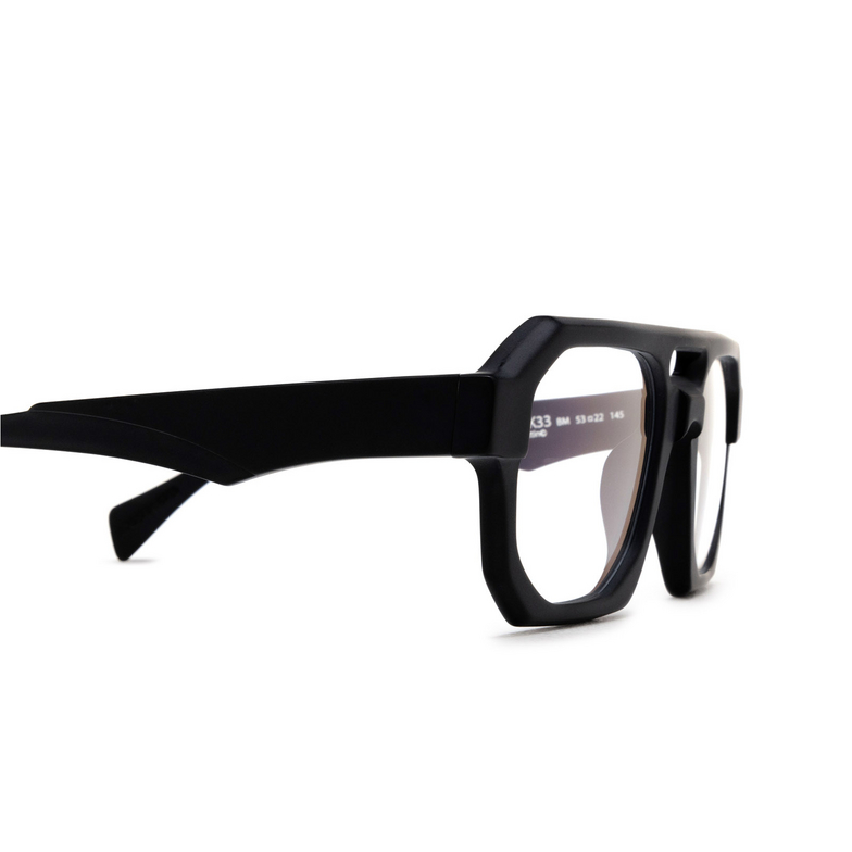 Kuboraum K33 Eyeglasses BM black matt - 3/4
