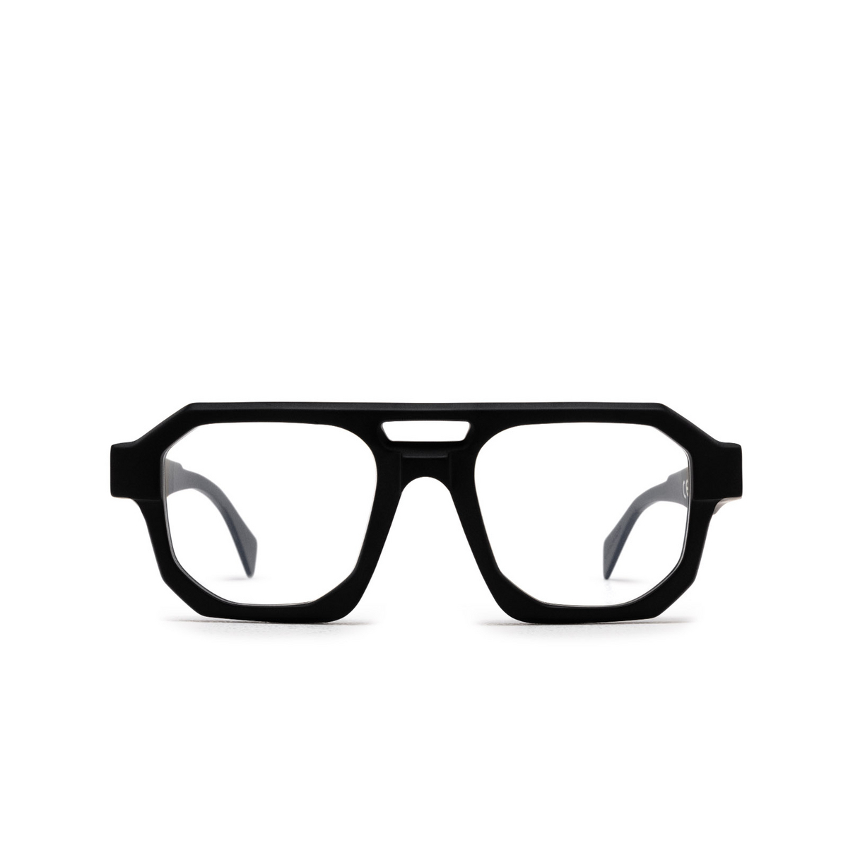 Kuboraum K33 Eyeglasses BM Black Matt - front view