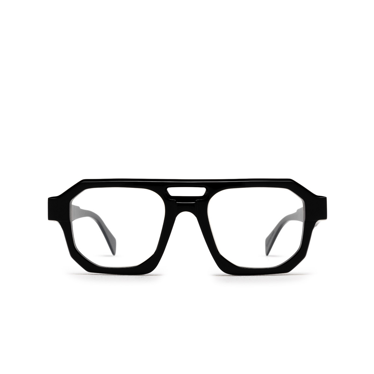 Kuboraum K33 Eyeglasses BS Black Shine - front view