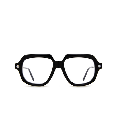 Kuboraum P13 Eyeglasses bpn black shine & cream & black shine - front view