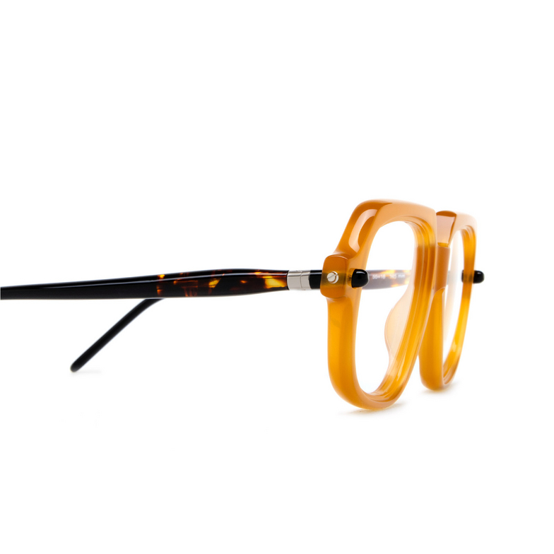 Kuboraum P13 Eyeglasses CA caramel & tortoise & black shine - 3/4