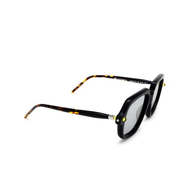 Kuboraum P13 Sunglasses BM black matt - three-quarters view