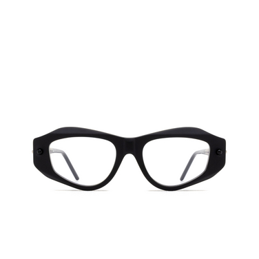 Kuboraum P15 Eyeglasses bm black matt & artichoke & black shine - front view