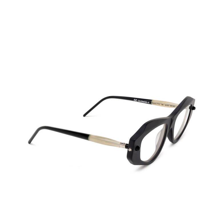 Kuboraum P15 Eyeglasses BM black matt & artichoke & black shine - 2/4