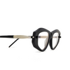 Kuboraum P15 Eyeglasses BM black matt & artichoke & black shine - product thumbnail 3/4