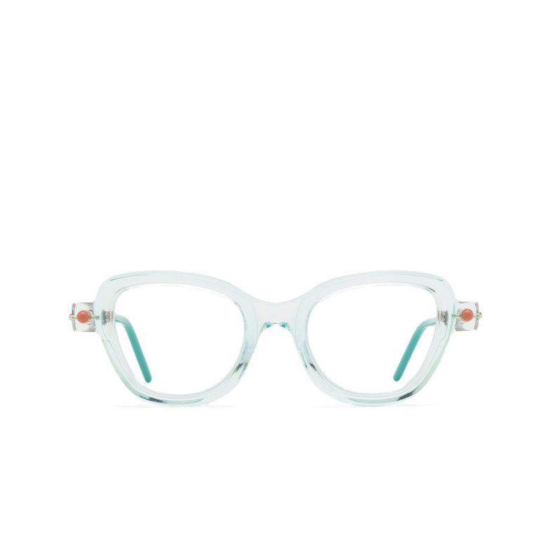 Kuboraum P5 Eyeglasses WT water & black shine & tiffany blue - 1/4