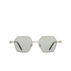 Gafas de sol Kuboraum P70 SUN SAR silver & artichoke & black shine - Miniatura del producto 1/4
