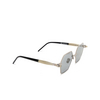 Kuboraum P70 Sunglasses SAR silver & artichoke & black shine - product thumbnail 2/4
