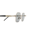 Kuboraum P70 Sunglasses SAR silver & artichoke & black shine - product thumbnail 3/4