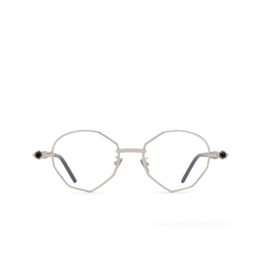 Kuboraum P71 Eyeglasses sbb silver & black shine & black matt - front view