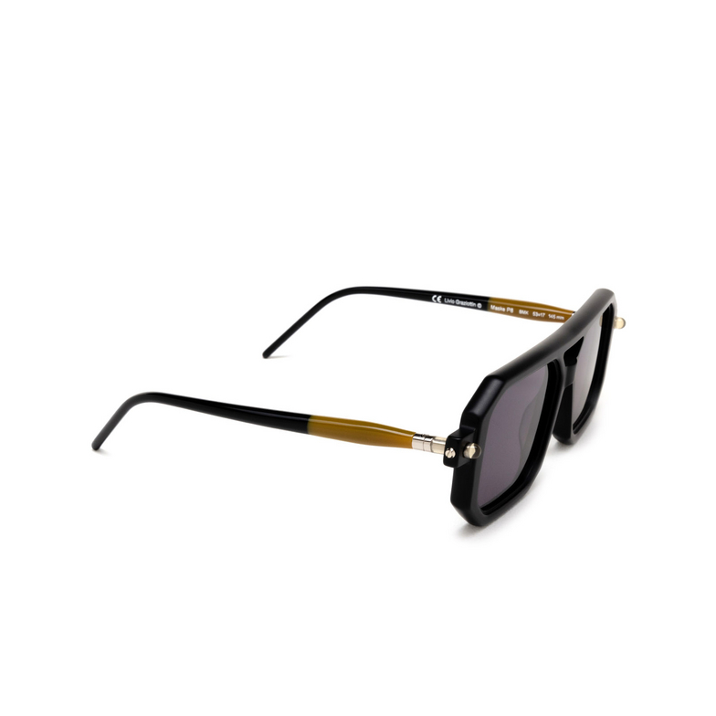 Kuboraum P8 Sunglasses BMK black matt & kaki - 2/4