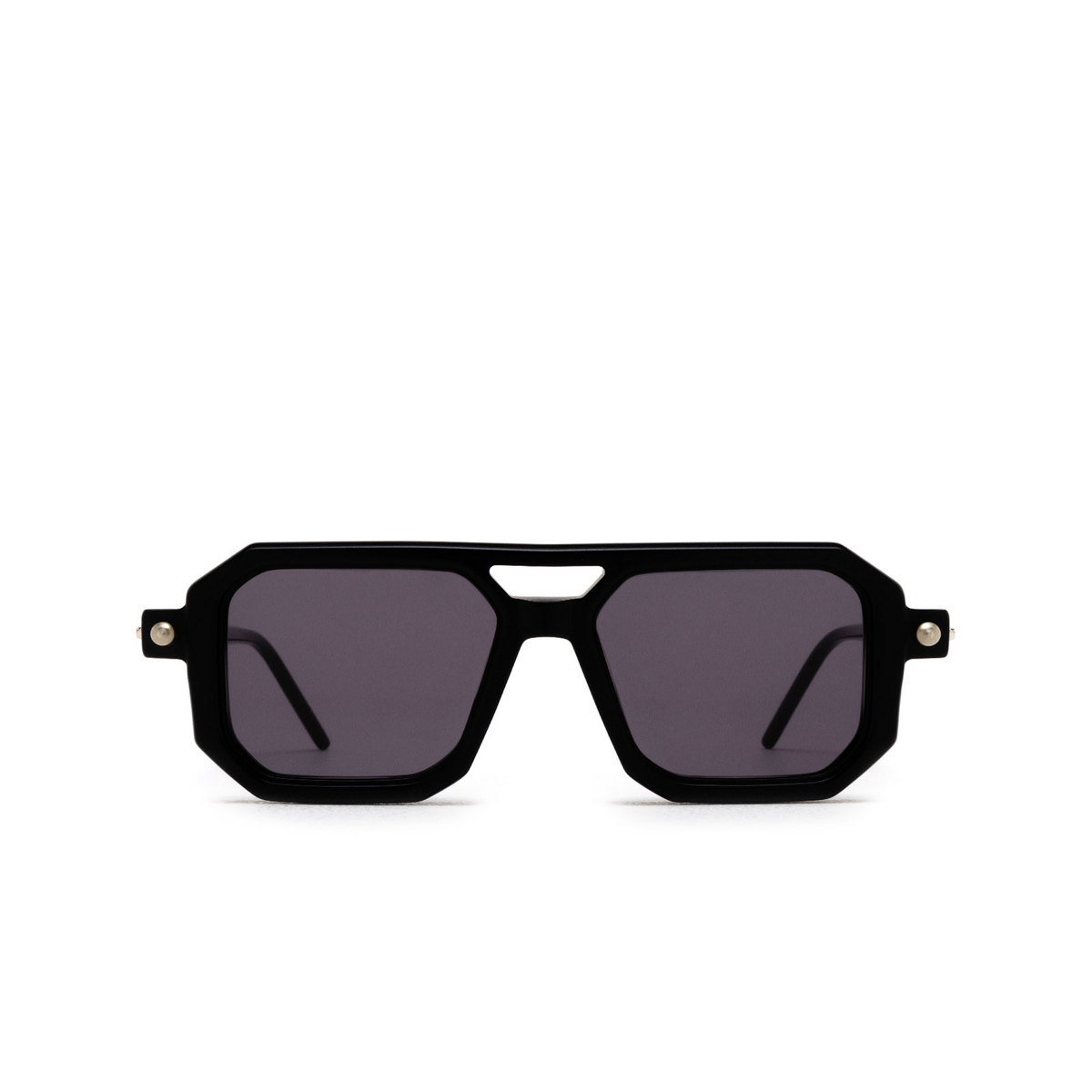 Kuboraum P8 Sunglasses BMK Black Matt & Kaki - front view