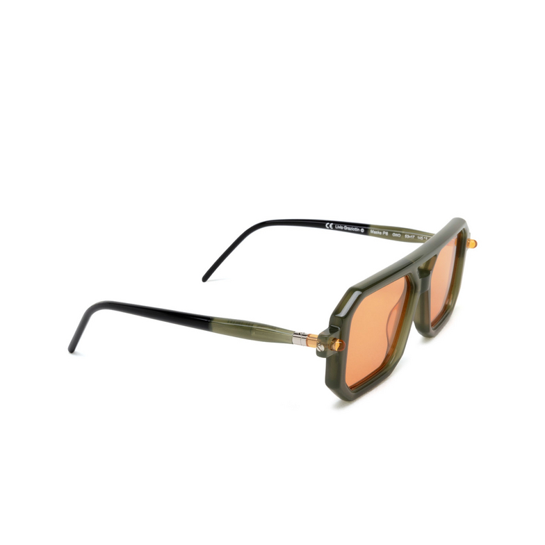 Kuboraum P8 Sunglasses GWO green woods & green woods & black shine - 2/4