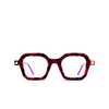 Kuboraum P9 Eyeglasses FH fuchsia havana & black shine - product thumbnail 1/4