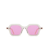 Kuboraum P9 Sunglasses LG transparent grey & carmin rose & sand - product thumbnail 1/4