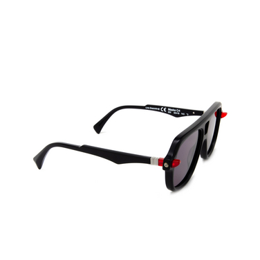 Gafas de sol Kuboraum Q4 SUN BM black matt & black shine - Vista tres cuartos