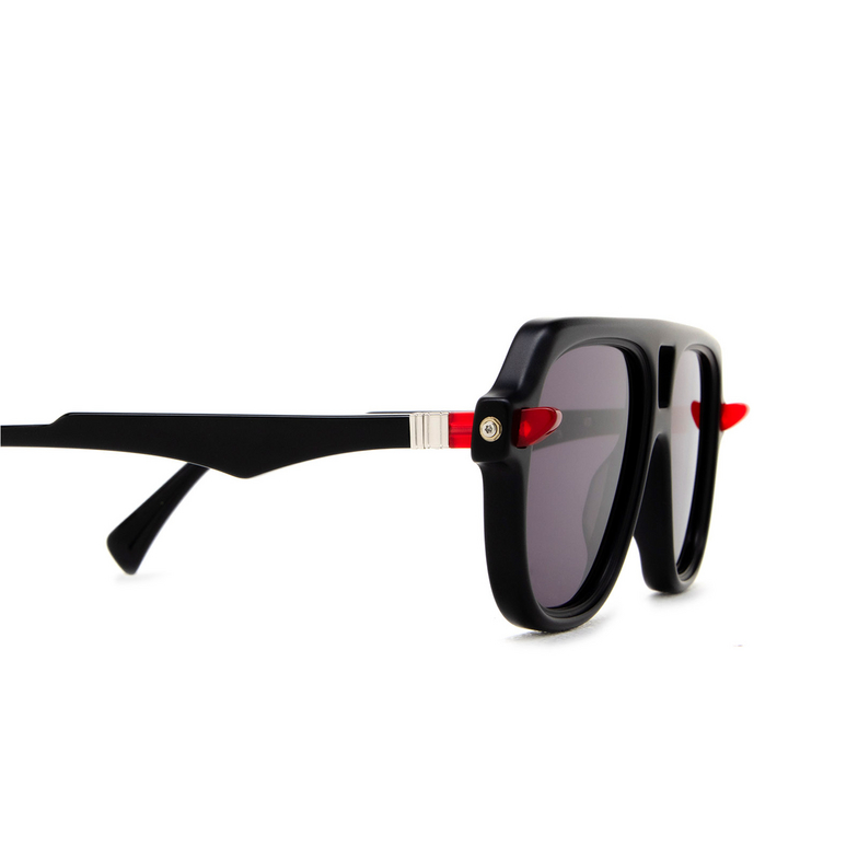 Kuboraum Q4 Sunglasses BM black matt & black shine - 3/4