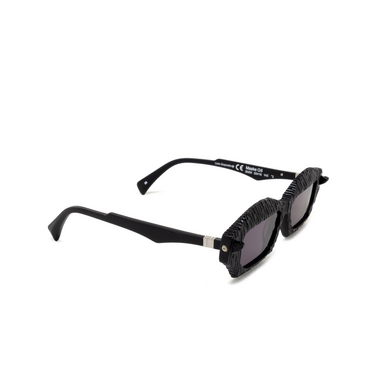 Kuboraum Q6 Sunglasses bmm black matt - three-quarters view