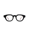 Occhiali da vista Kuboraum S1 BS VR black shine & transparent brown - anteprima prodotto 1/4