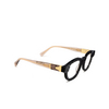 Kuboraum S1 Eyeglasses BS VR black shine & transparent brown - product thumbnail 2/4