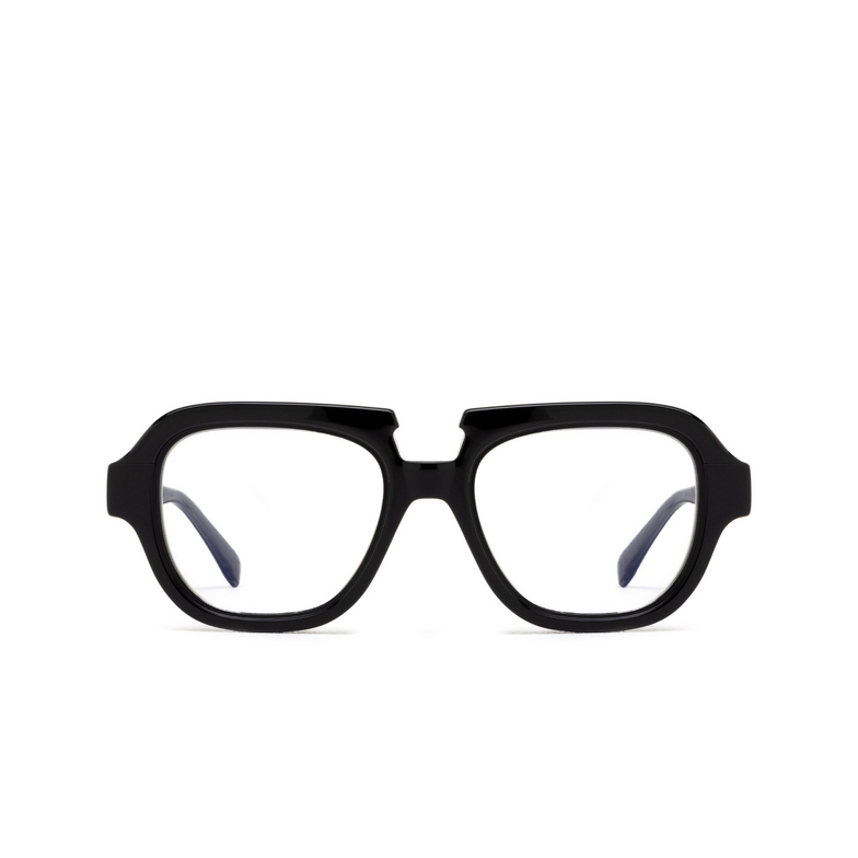 Gafas graduadas Kuboraum S5 BS black shine & transparent grey - 1/4