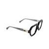 Kuboraum S5 Korrektionsbrillen BS black shine & transparent grey - Produkt-Miniaturansicht 2/4