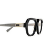 Kuboraum S5 Korrektionsbrillen BS black shine & transparent grey - Produkt-Miniaturansicht 3/4