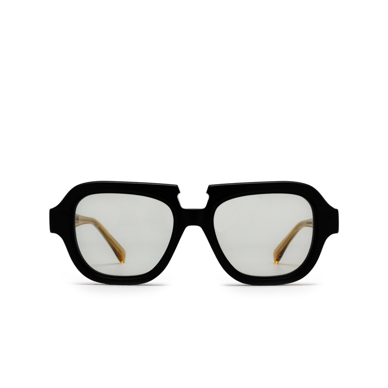 Kuboraum S5 Sunglasses BM black matt & transparent amber - 1/4