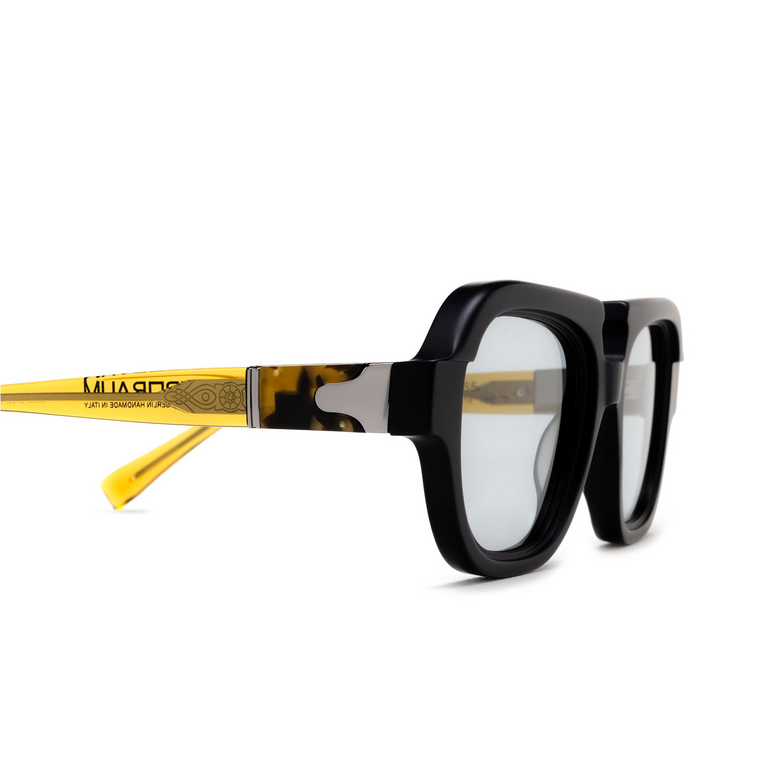 Kuboraum S5 Sunglasses BM black matt & transparent amber - 3/4