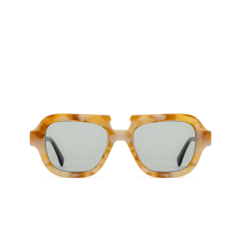 Kuboraum S5 Sunglasses DRO desert rose & transparent green - 1/4