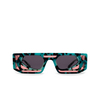 Gafas de sol Kuboraum T9 SUN HTQ turquoise havana - Miniatura del producto 1/4