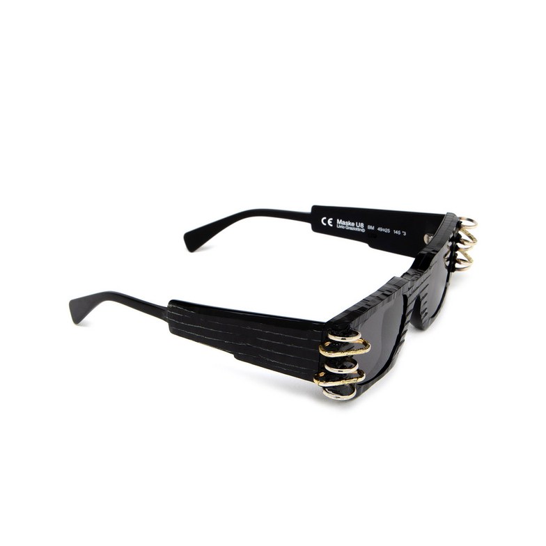 Gafas de sol Kuboraum U8 SUN BM LTD black matt limited edition - 2/4